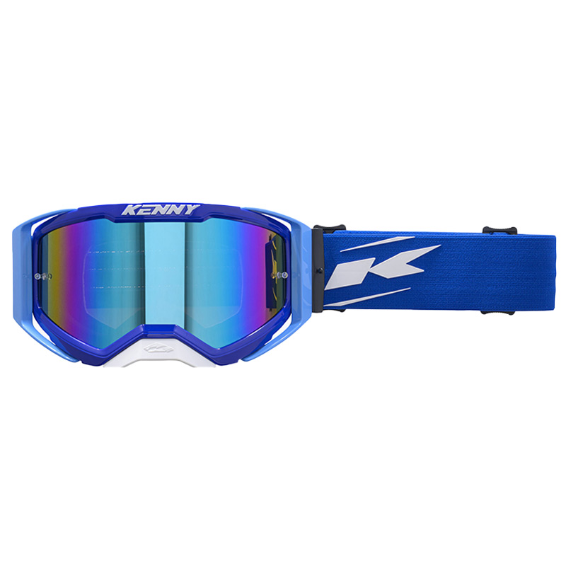 masque kenny performance evo 2 bleu mat blanc