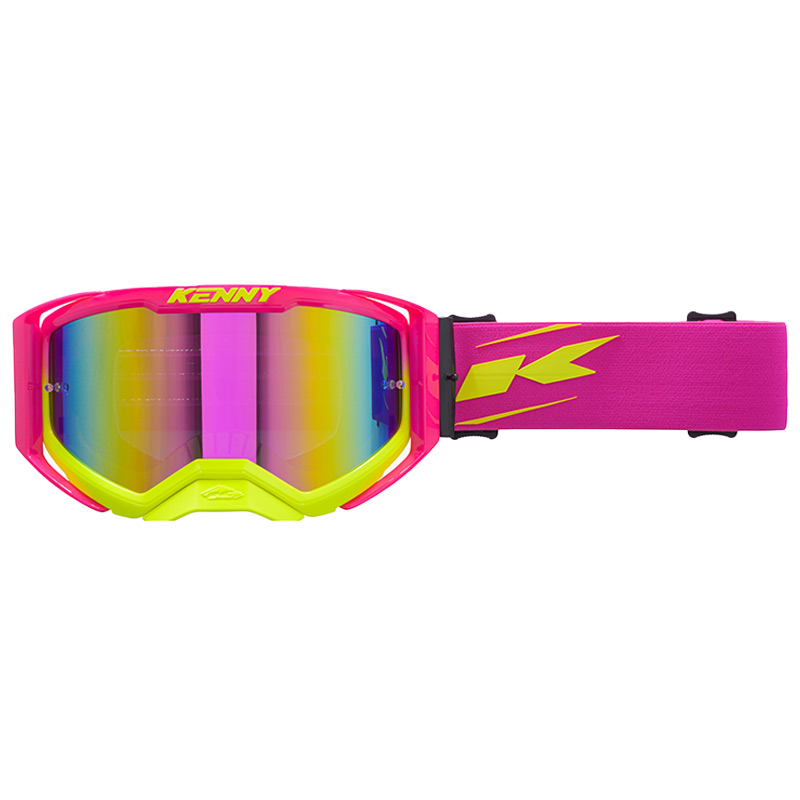 masque kenny performance evo 2 rose jaune