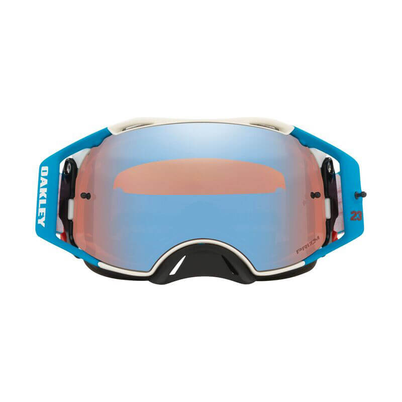 masque oakley airbrake chase sexton prizm 2023 bleu moto