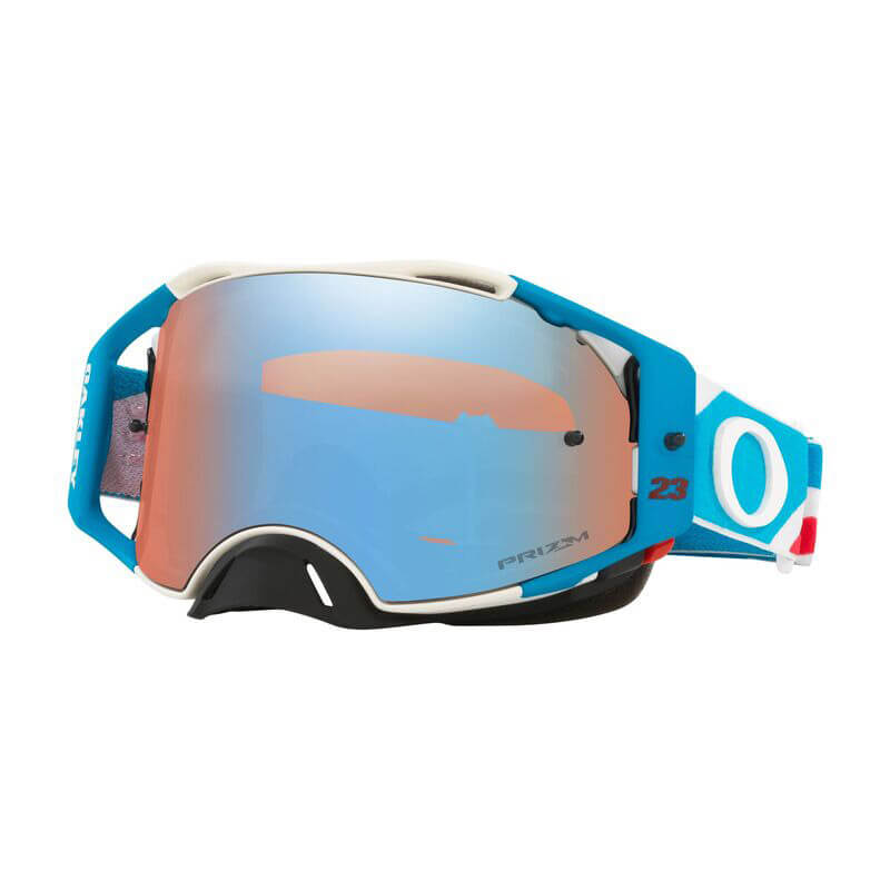 masque oakley airbrake chase sexton prizm 2023 bleu mx