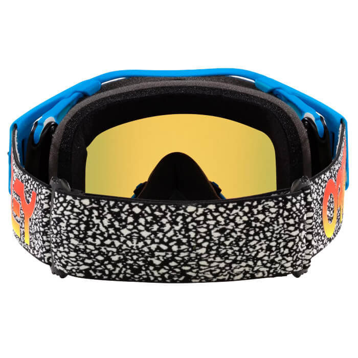 masque oakley airbrake crackle bleu mx