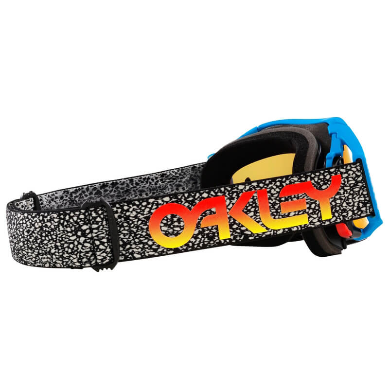 masque oakley airbrake crackle bleu sx