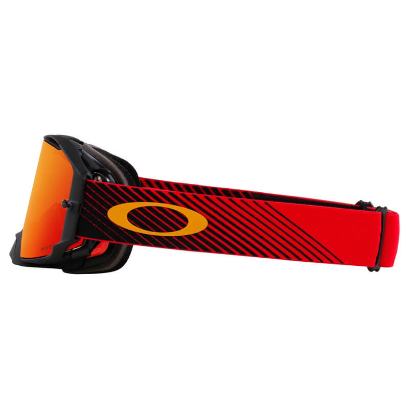 masque oakley airbrake flow rouge 2023 motocross