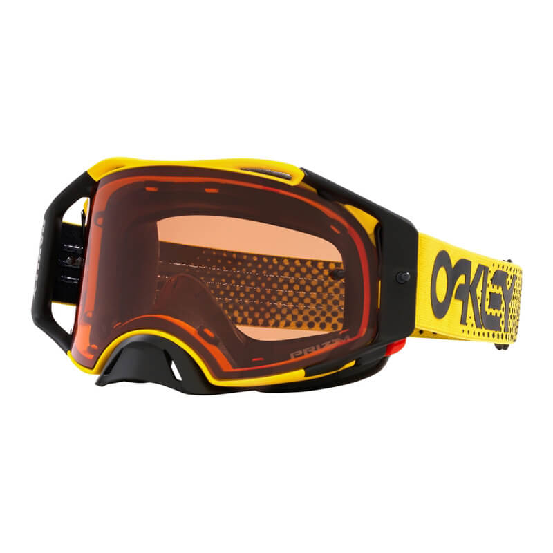 masque oakley airbrake moto b1b bronze jaune