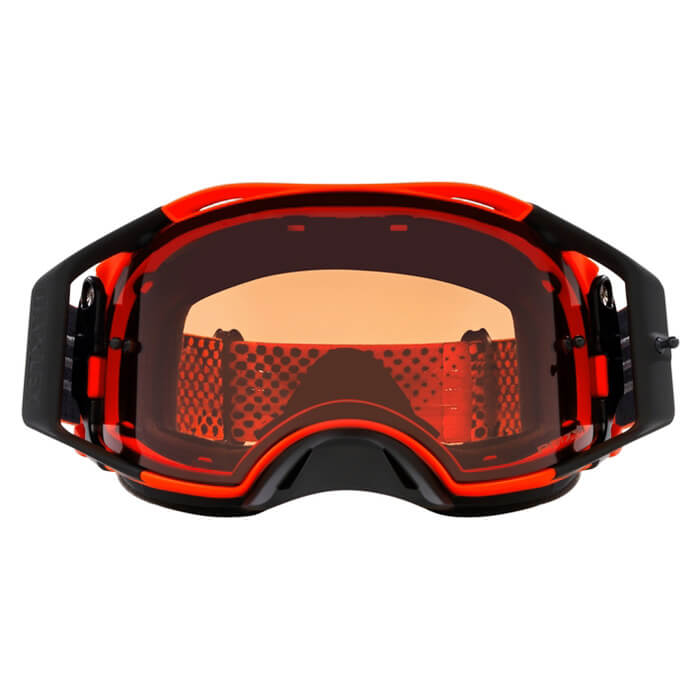 masque oakley airbrake moto b1b bronze orange cross