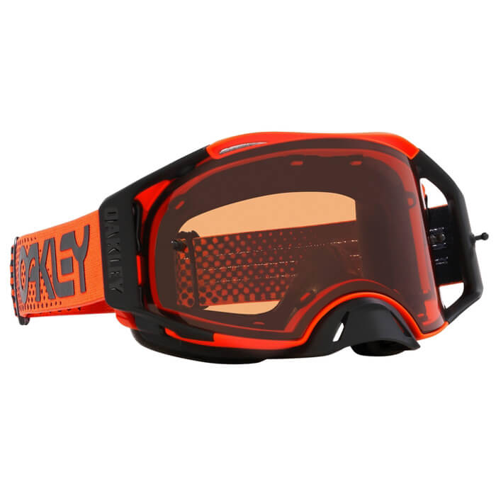 masque oakley airbrake moto b1b bronze orange enduro