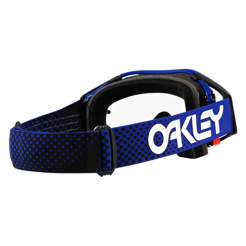 masque oakley airbrake moto b1b clair bleu enduro