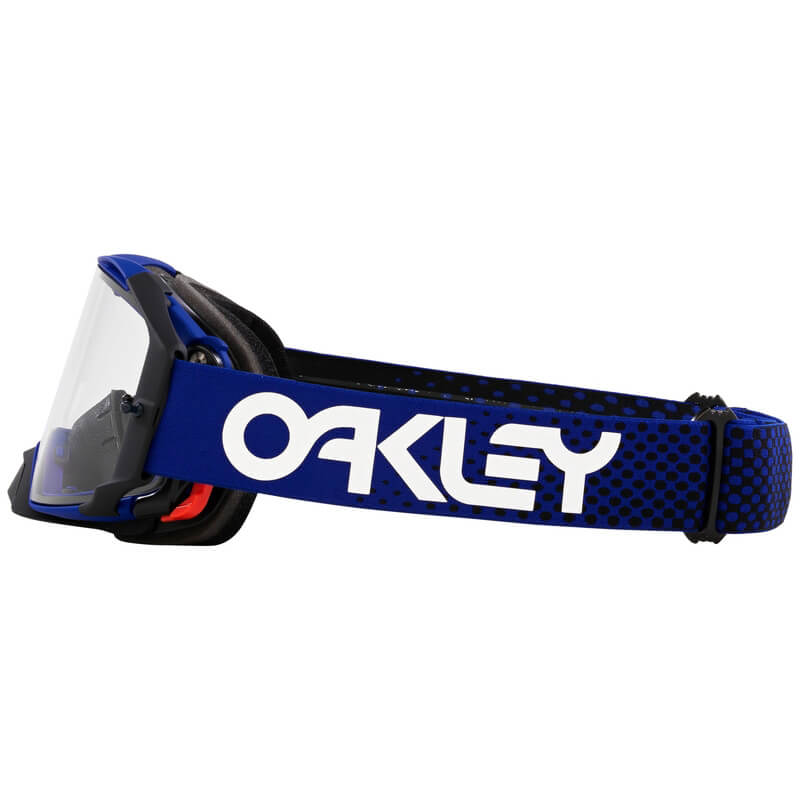 masque oakley airbrake moto b1b clair bleu motocross