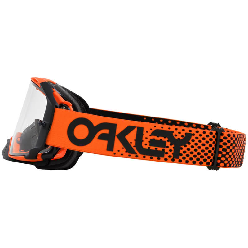 masque oakley airbrake moto b1b clair orange cross