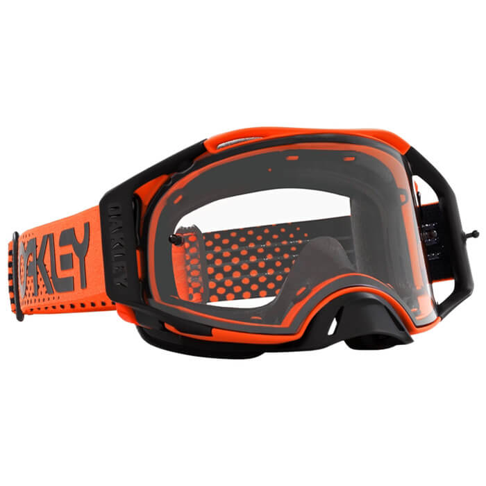 masque oakley airbrake moto b1b clair orange enduro