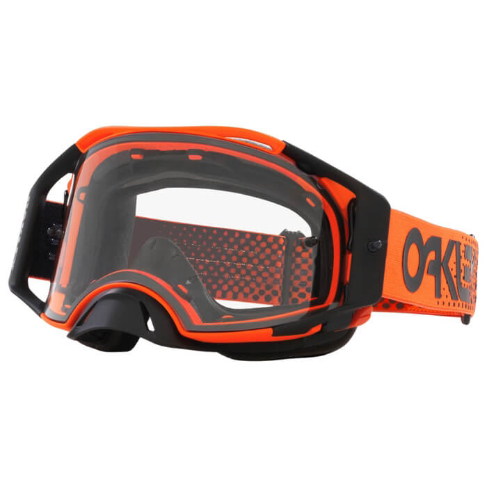 masque oakley airbrake moto b1b clair orange