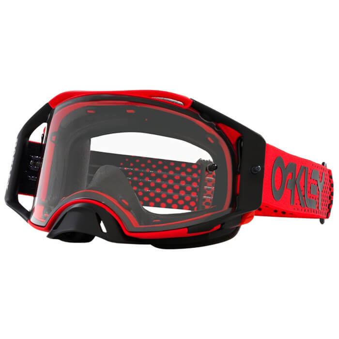 masque oakley airbrake moto b1b clair rouge