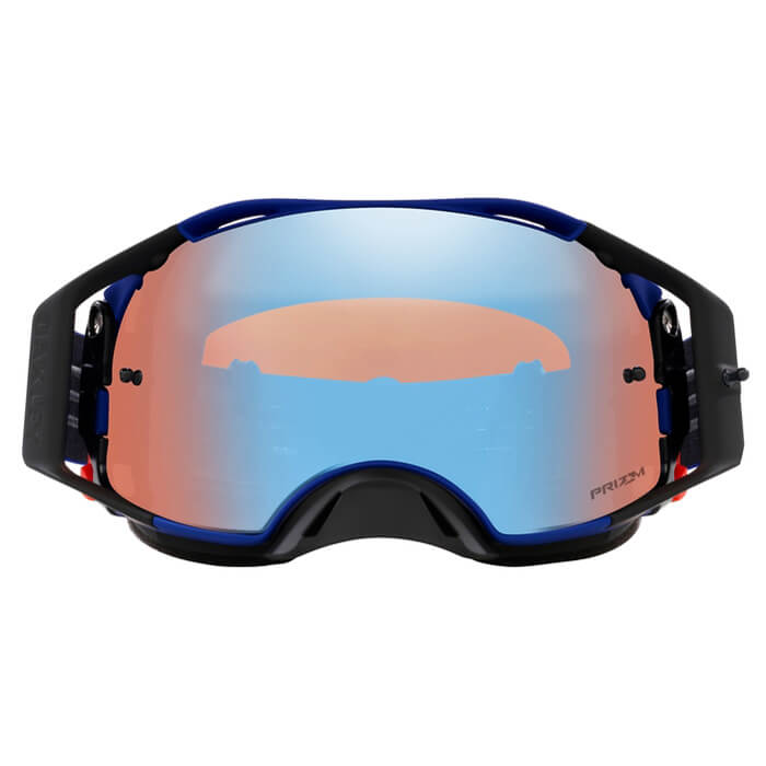 masque oakley airbrake moto bleu cross