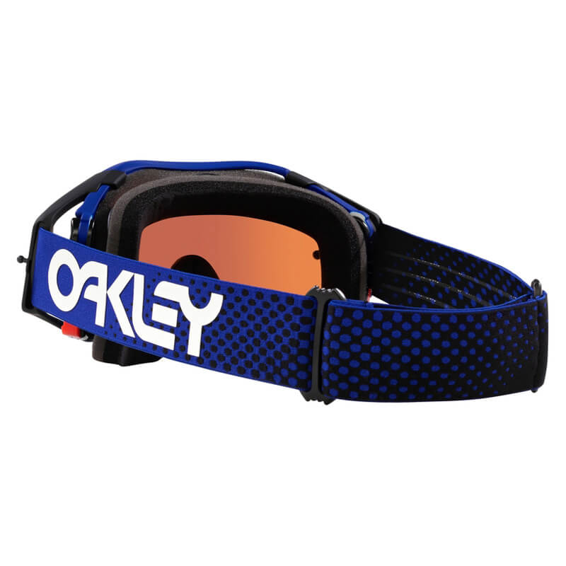 masque oakley airbrake moto bleu motocross