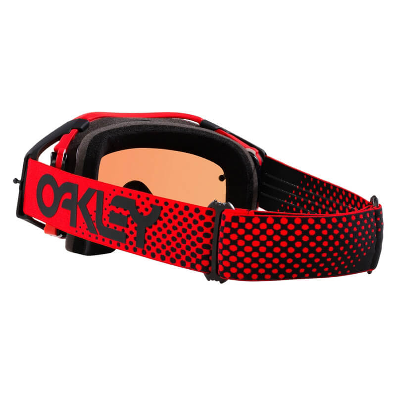 masque oakley airbrake moto rouge motocross