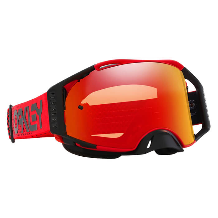 masque oakley airbrake moto rouge torch