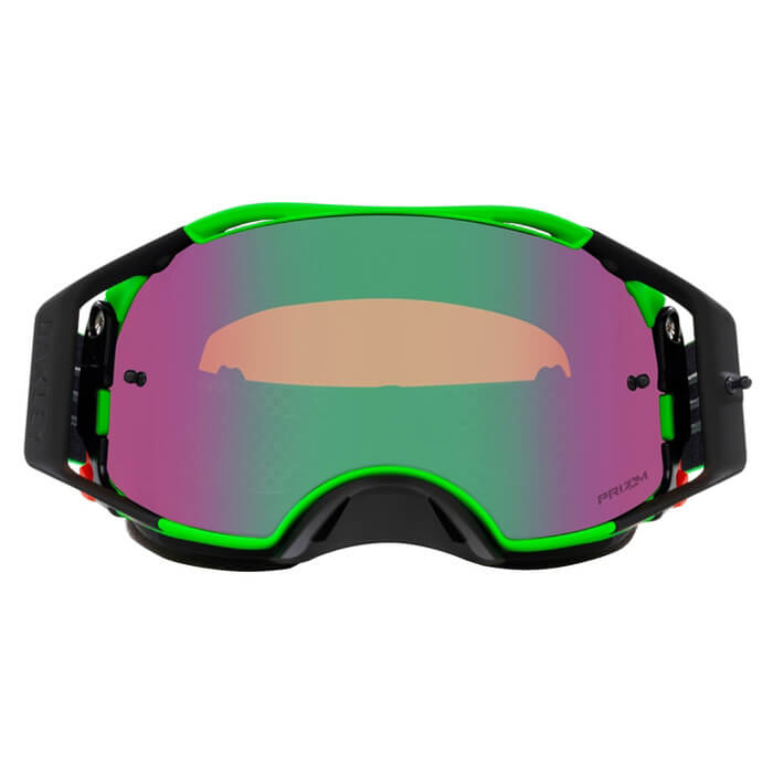 masque oakley airbrake moto vert jade