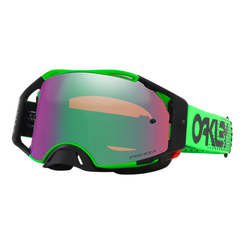 masque oakley airbrake moto vert