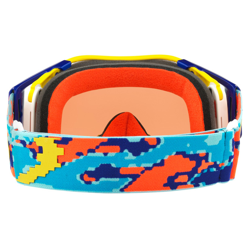 Masque Cross Oakley Airbrake MX Thermo Camo OrangeBleu Pr Masque Cross Oakley Airbrake MX Thermo Camo OrangeBleu Pr