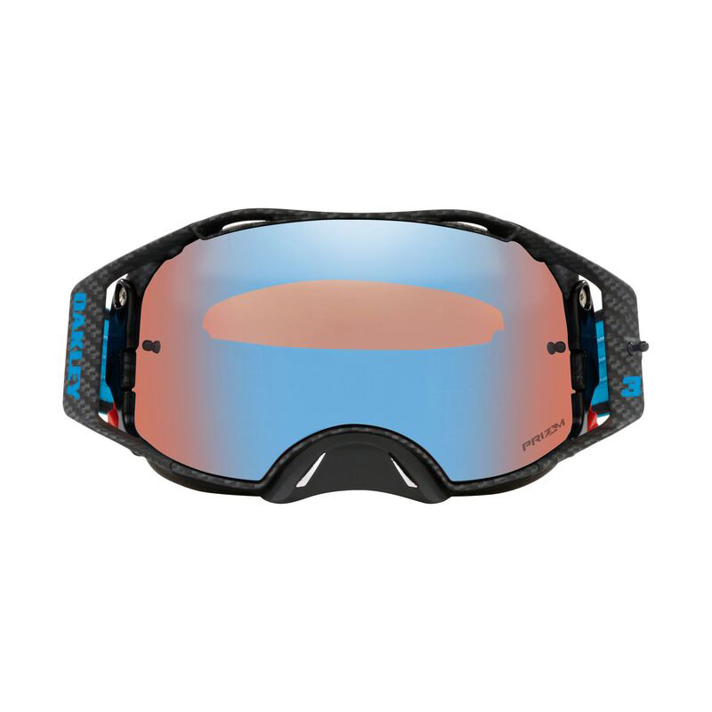 masque oakley airbrake prizm 2023 eli tomac bleu cross