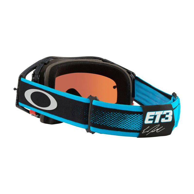 masque oakley airbrake prizm 2023 eli tomac bleu enduro