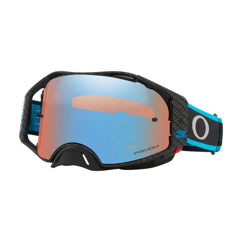 masque oakley airbrake prizm 2023 eli tomac bleu mx