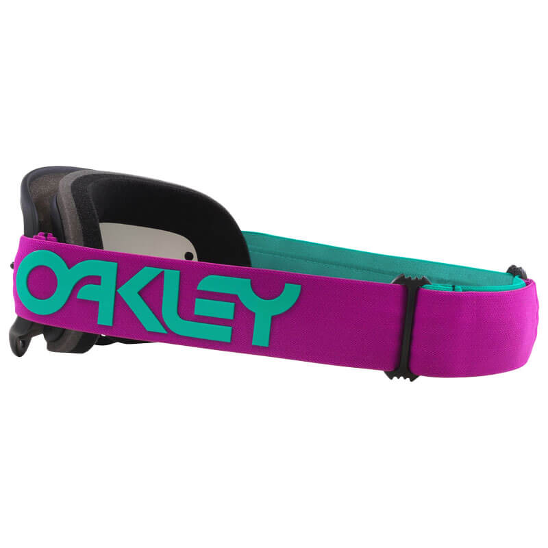 masque oakley o frame heritage violet turquoise motocross enduro