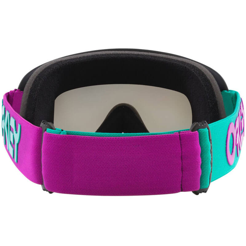 masque oakley o frame heritage violet turquoise motocross