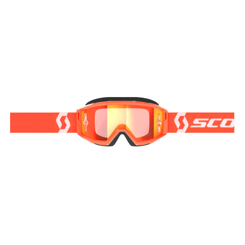 masque scott primal ecran chrome 2023 orange cross