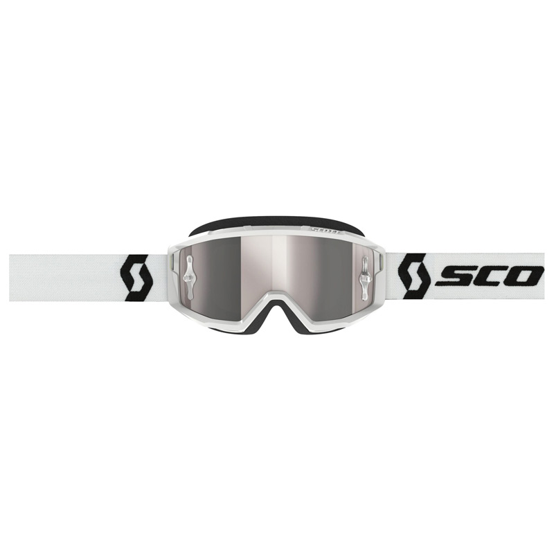 masque scott primal ecran chrome blanc 2024 mx