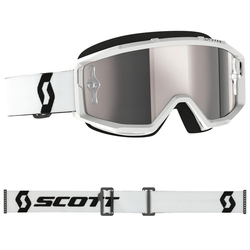 masque scott primal ecran chrome blanc 2024