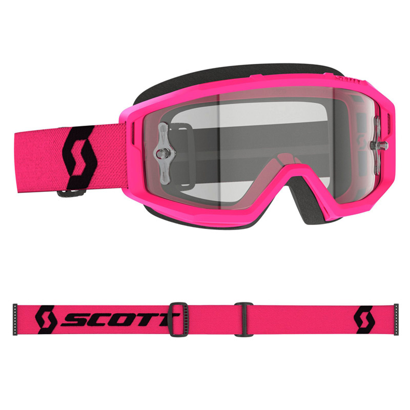 masque scott primal ecran clair rose 2024