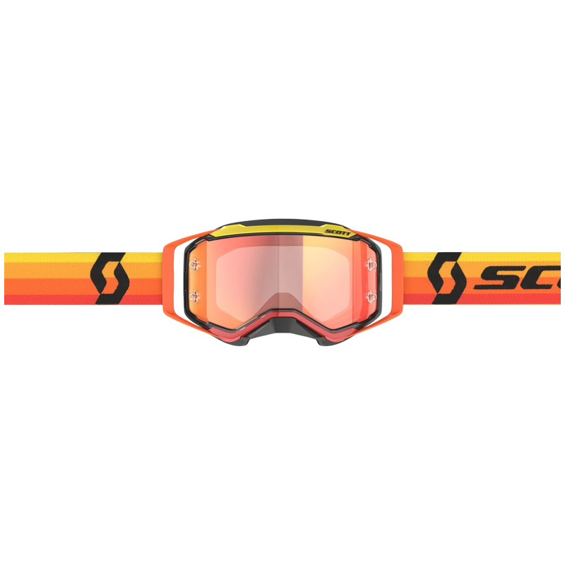 masque scott prospect orange jaune chrome 2022 mx