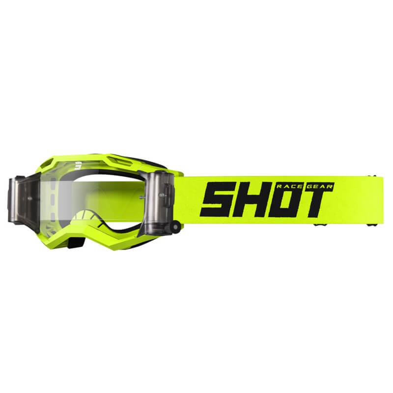 masque shot assault 2 0 solid roll off jaune fluo 2022