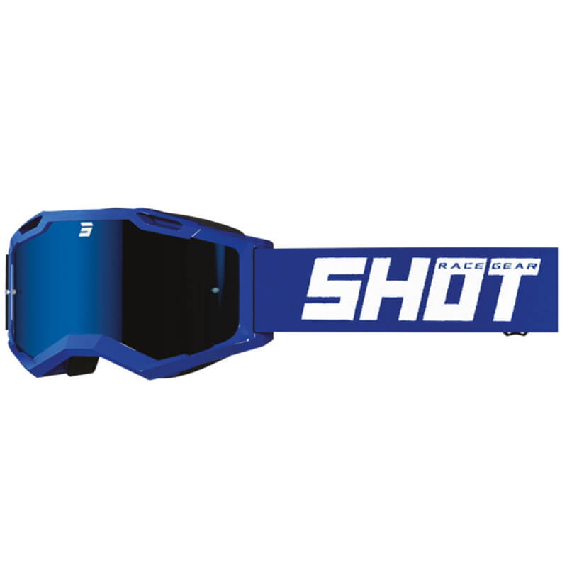 masque shot assault 2 irridium bleu