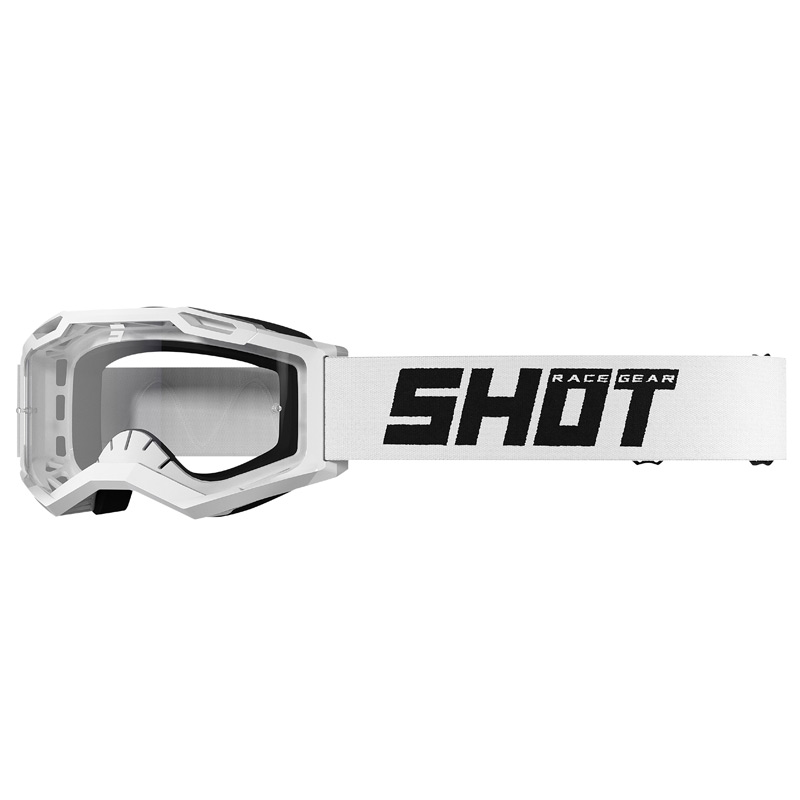 masque shot assault 2.0 blanc 2022