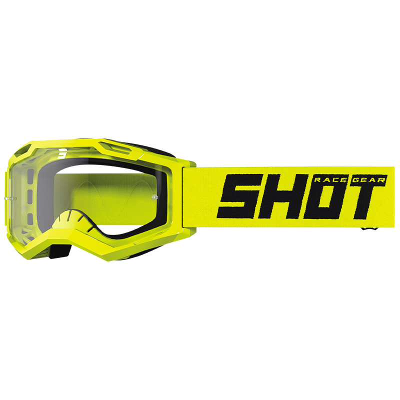 masque shot rocket jaune