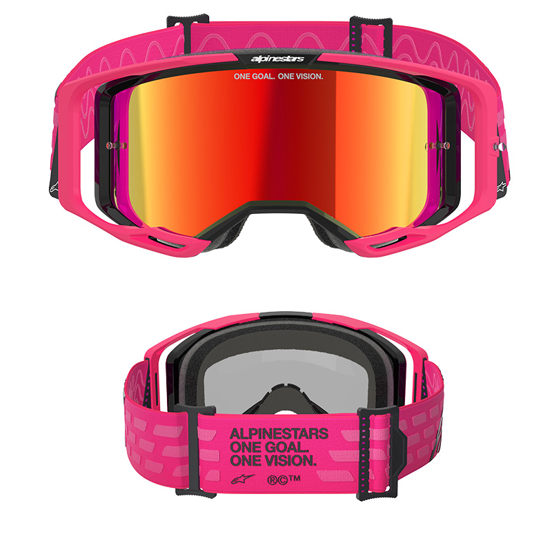 masque vision8 corp miroir rose cross