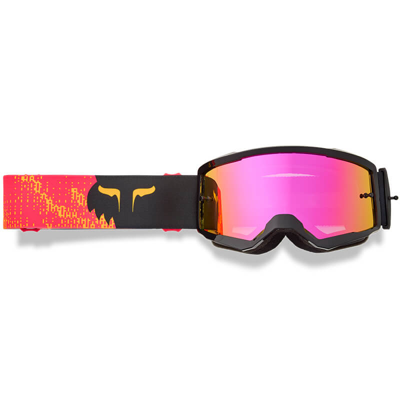 masques enfant fox racing kairos rose