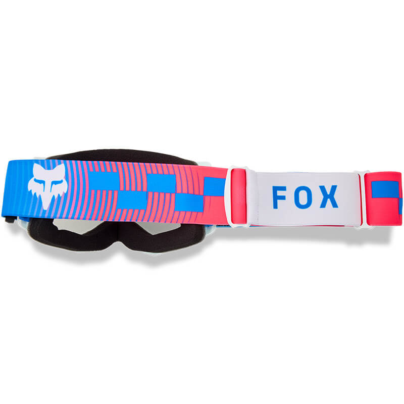 masques enfant fox racing main collect bleu cross