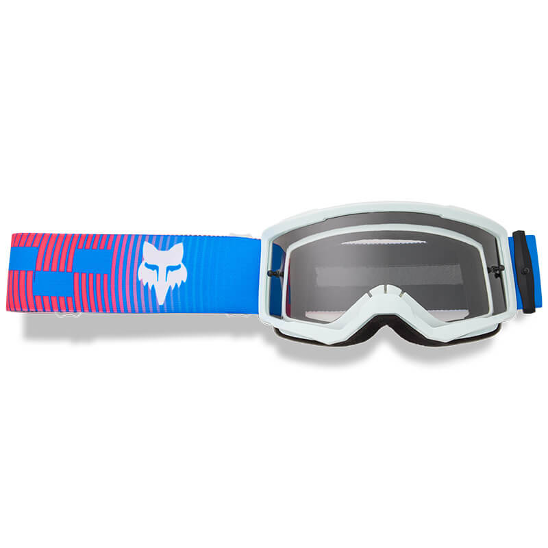 masques enfant fox racing main collect bleu