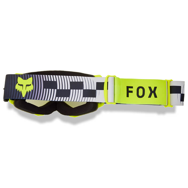 masques enfant fox racing main collect jaune cross