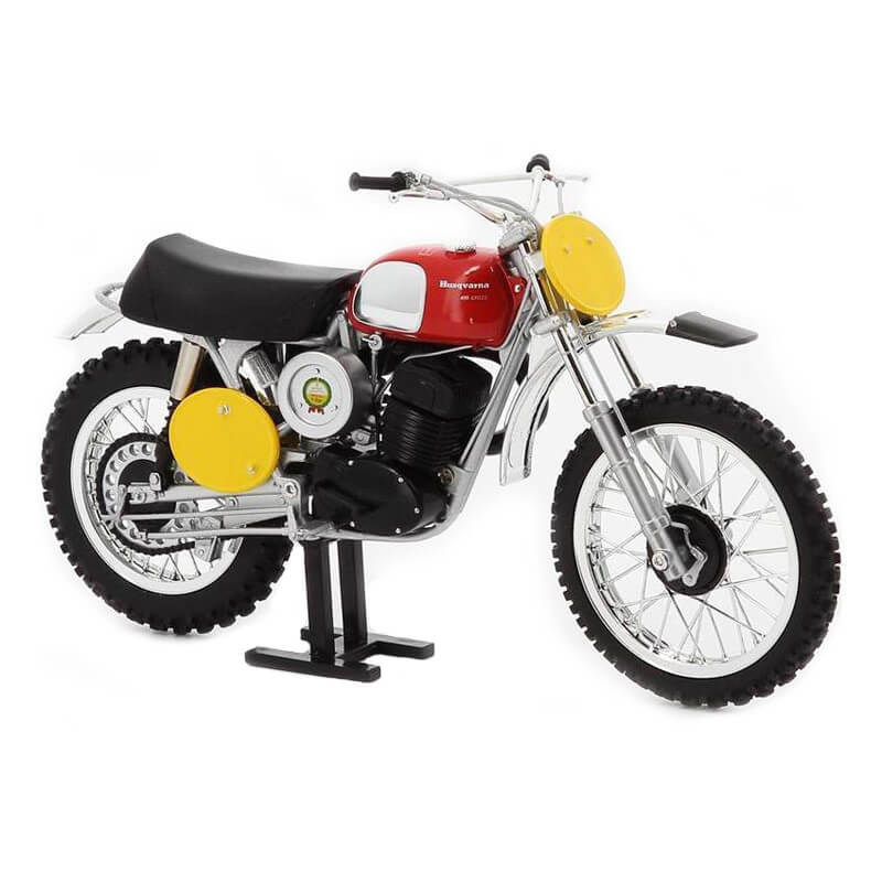 miniature moto husqvarna cross 400 1970 vintage