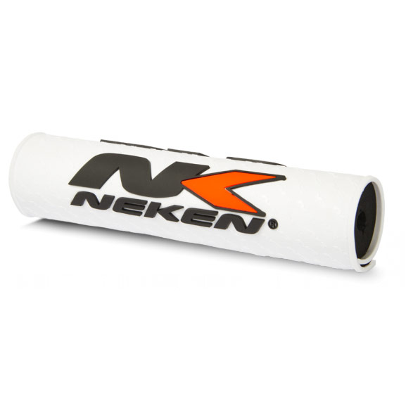 mousse guidon motocross avec barre blanc