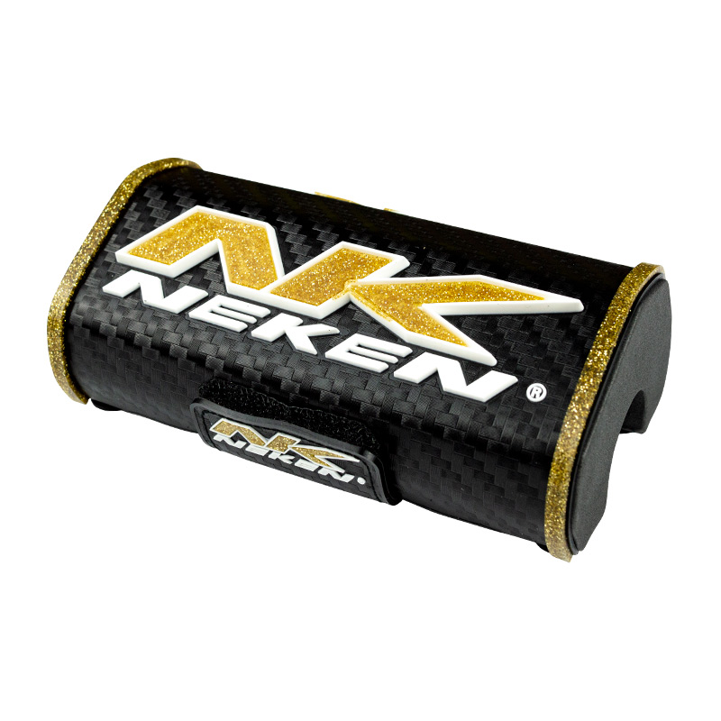 mousse guidon neken enduro 2021 noir or paillette