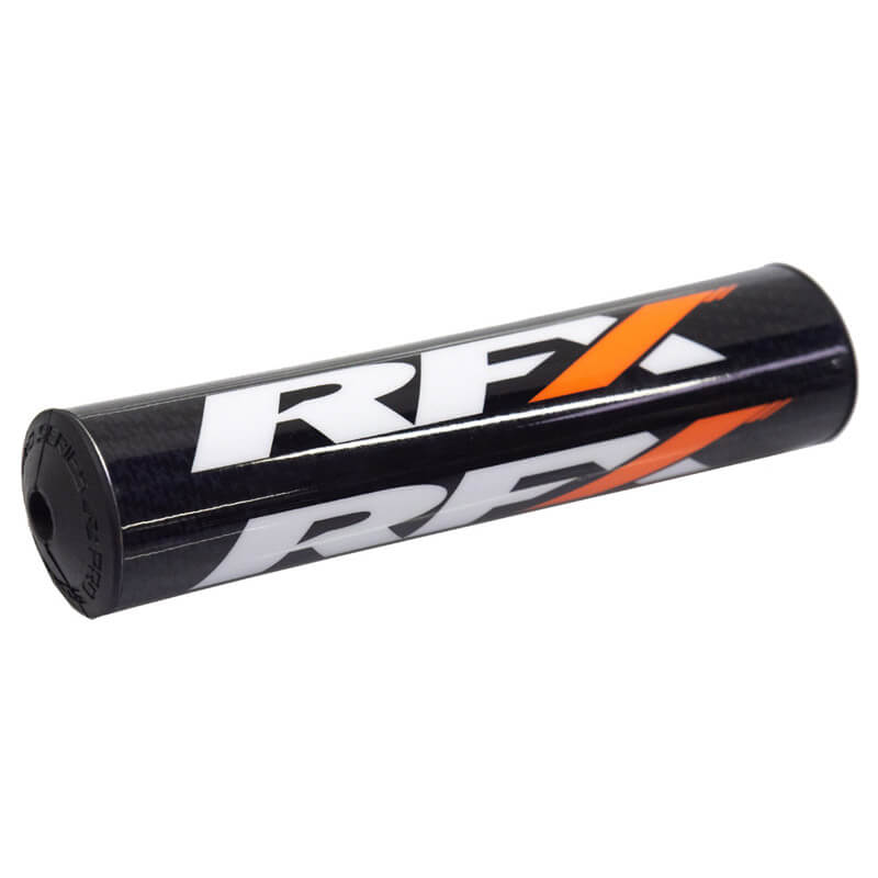 mousse guidon rfx pro 2.0 f8 noir blanc orange