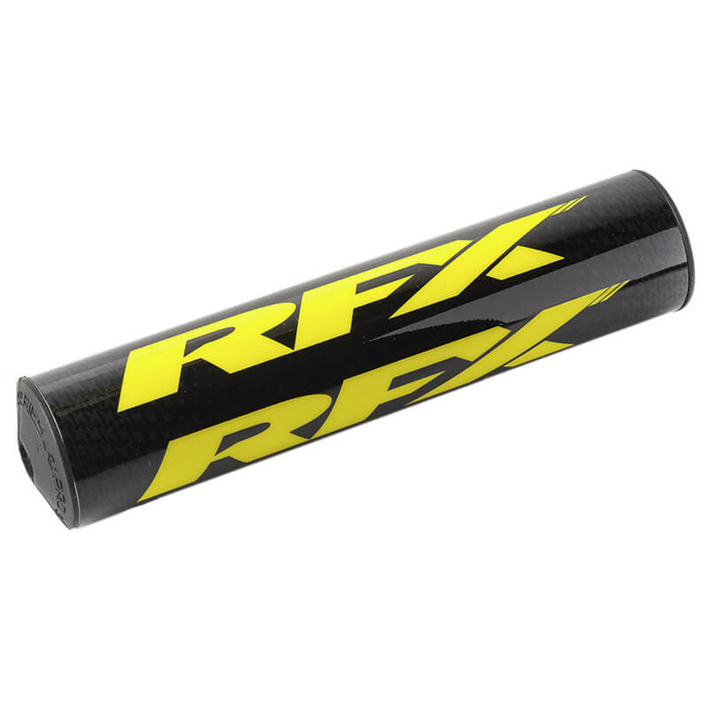 mousse guidon rfx pro 2.0 f8 noir jaune fluo