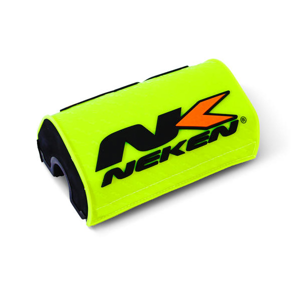 mousse guidon sans barre neken fat bar jaune fluo