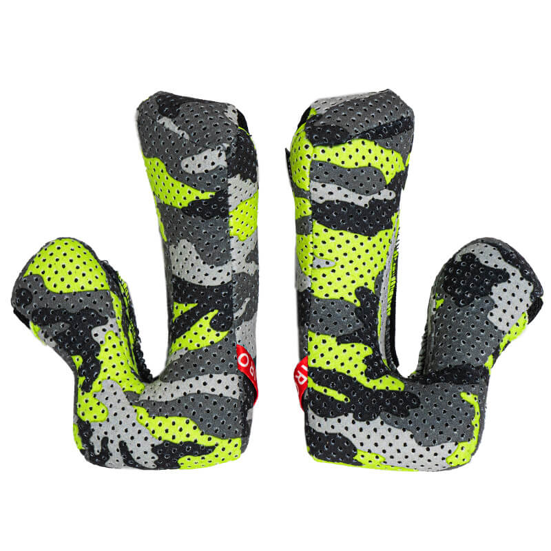 mousses joues airoh aviator 3 camo jaune fluo 2025