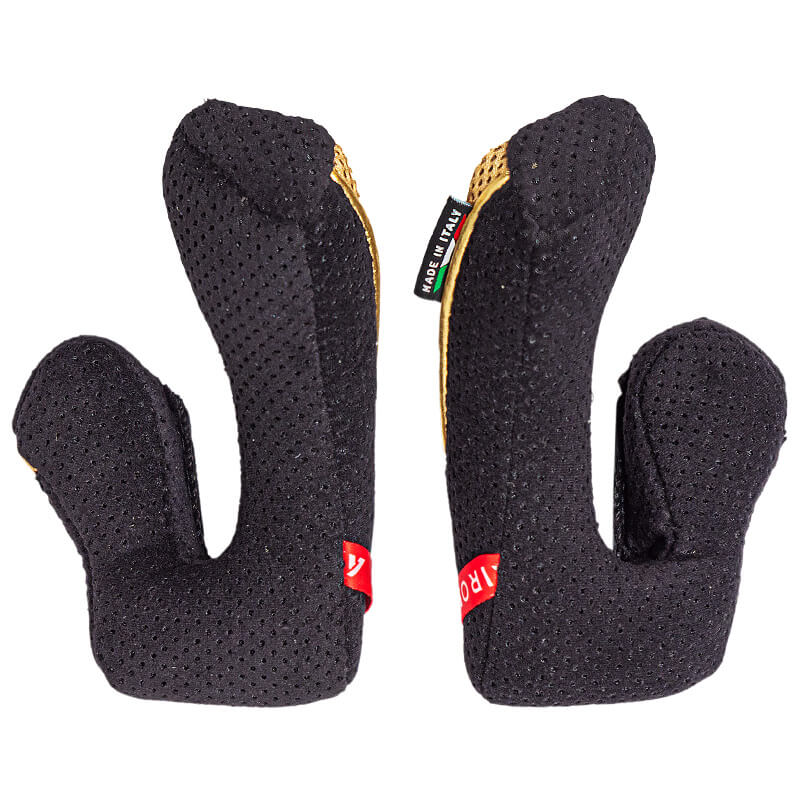 mousses joues airoh aviator 3 noir or 2025